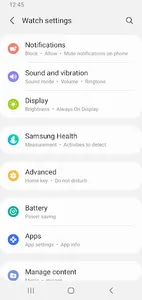 Galaxy Wearable (Samsung Gear) screenshot 4