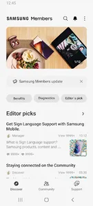 Samsung Members screenshot 0