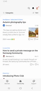 Samsung Members screenshot 1