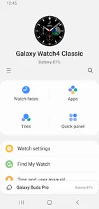 Galaxy Watch4 Plugin screenshot 0