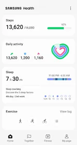 Samsung Health screenshot 0