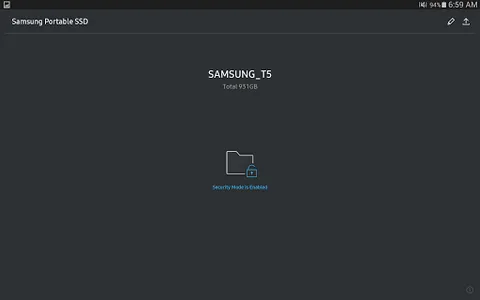 Samsung Portable SSD screenshot 5