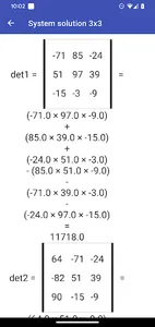 System of equations Solver screenshot 3