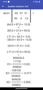 System of equations Solver screenshot 5
