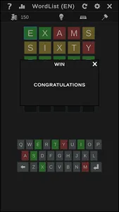 WordList - The Word Challenge screenshot 5