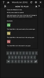 WordList - The Word Challenge screenshot 7