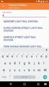 NJ Light Rail screenshot 2