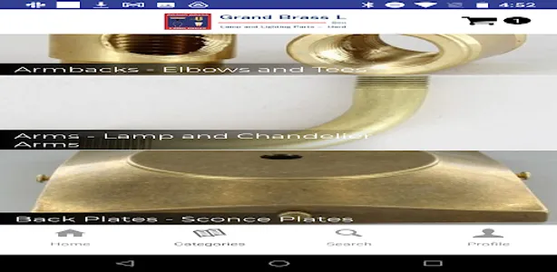 Grand Brass Lamp Parts screenshot 1