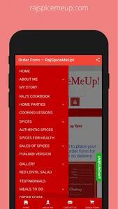 RajSpiceMeUp! screenshot 2