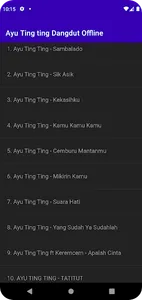 Ayu Ting ting Dangdut Offline screenshot 1