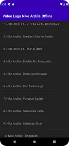 Video Lagu Nike Ardilla Ofline screenshot 9