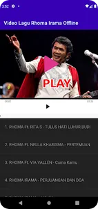 Video Lagu Rhoma Irama Offline screenshot 0