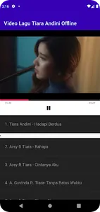Video Lagu Tiara Andini Ofline screenshot 14