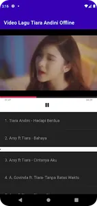 Video Lagu Tiara Andini Ofline screenshot 15