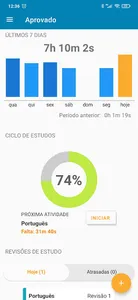 Aprovado - Controle de Estudos screenshot 0