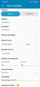 Aprovado - Controle de Estudos screenshot 1