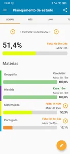 Aprovado - Controle de Estudos screenshot 5