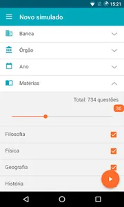 Simulado Já ENEM screenshot 2