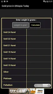 Gold price in Ethiopia Today screenshot 4