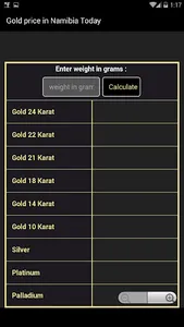 Gold price in Namibia Today screenshot 3