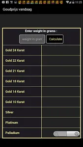 Goudprijs vandaag screenshot 3