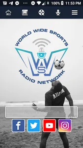 Worldwide Sports Radio Network screenshot 0