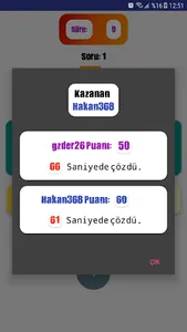Matematik Zeka Oyunu - 120 San screenshot 4