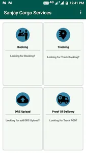 Sanjay Cargo Services screenshot 2