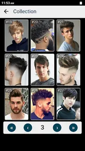 Hairstyles for Men screenshot 2