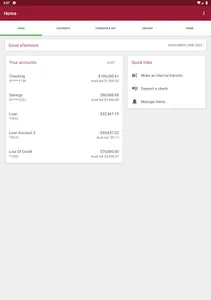 SLV Federal Bank Mobile App screenshot 12