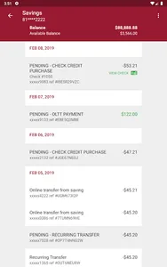 SLV Federal Bank Mobile App screenshot 8