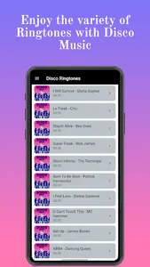 Old Disco Music Ringtones screenshot 2