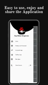 Rap Metal Ringtones App screenshot 1