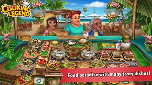 Cooking Legend - Fun Restauran screenshot 1