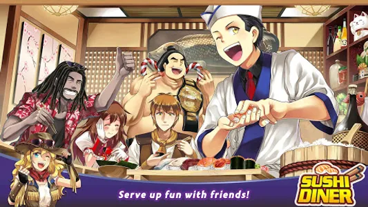 Sushi Diner - Fun Cooking Game screenshot 1