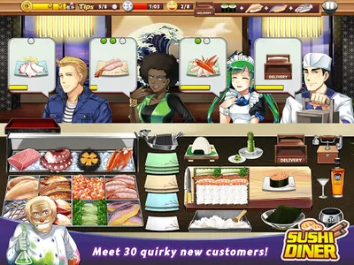 Sushi Diner - Fun Cooking Game screenshot 10