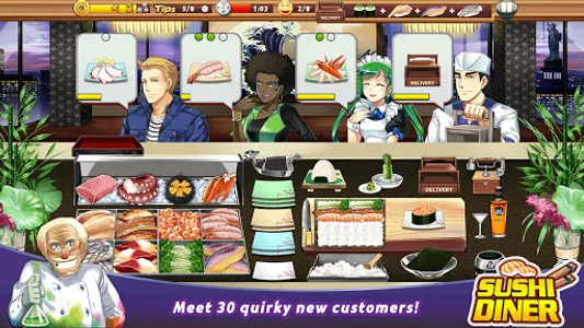 Sushi Diner - Fun Cooking Game screenshot 6