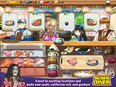 Sushi Diner - Fun Cooking Game screenshot 8