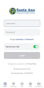 Santa Ana FCU screenshot 0