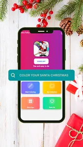 Santa Coloring Pages screenshot 0