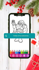Santa Coloring Pages screenshot 4