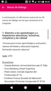 Congreso de Educación screenshot 1