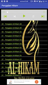 pengajian hikam screenshot 2
