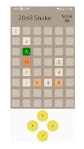 Snake 2048 screenshot 1