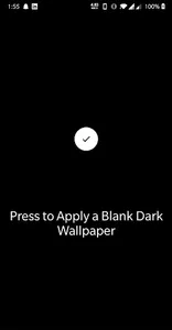 Blank Wallpaper (Dark Mode) screenshot 0