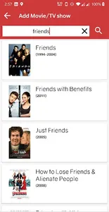 Watchlist for Movies & Shows screenshot 1
