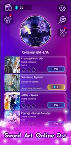 SAO Tiles - Kirito's Beats screenshot 8