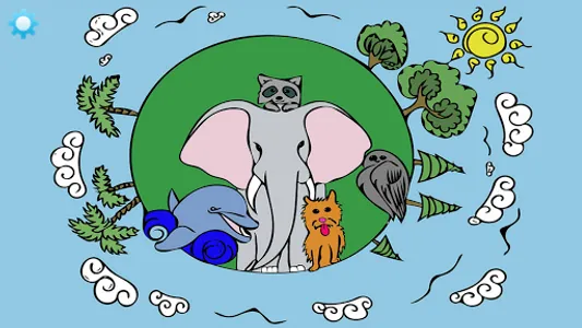 Kids learns animals screenshot 0