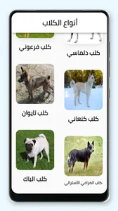 أنواع الكلاب screenshot 4