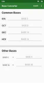 Base Converter - Base 2 to 36 screenshot 0